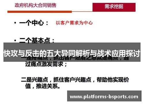 快攻与反击的五大异同解析与战术应用探讨