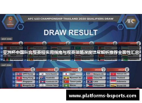 亚洲杯中国队完整赛程实用指南与观赛策略深度详尽解析推荐全面性汇总